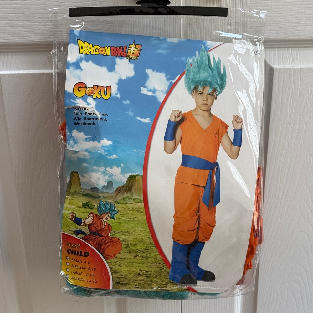 HALLOWEEN | Goku Kids Costume | 4-6yrs